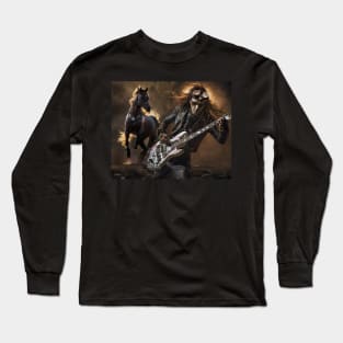 Steve Vai Bad Horsie Steampunk Long Sleeve T-Shirt